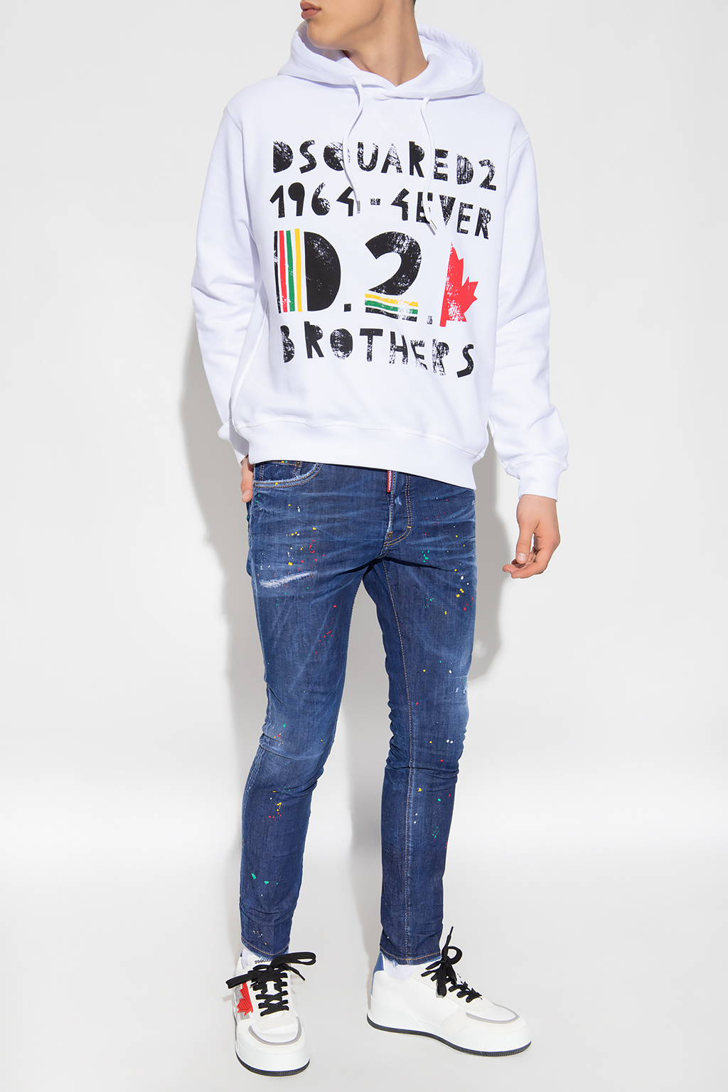 Black Ripped Wash Super Twinky Jeans